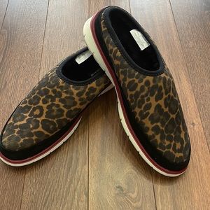 Zergrand Dweller Slipon Leopard Print 